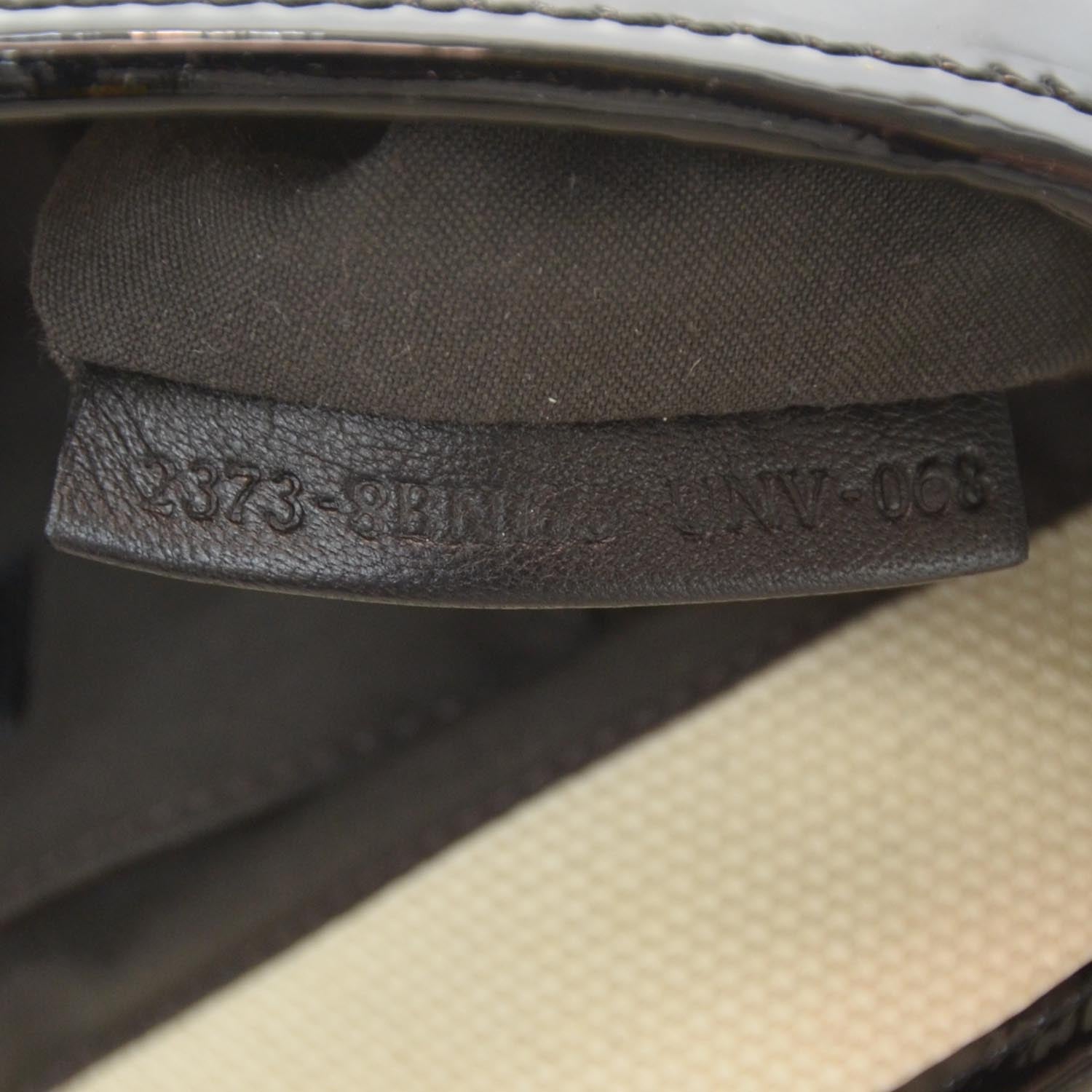 Fendi Canvas Patent B Bag Corda Black 6 of 7