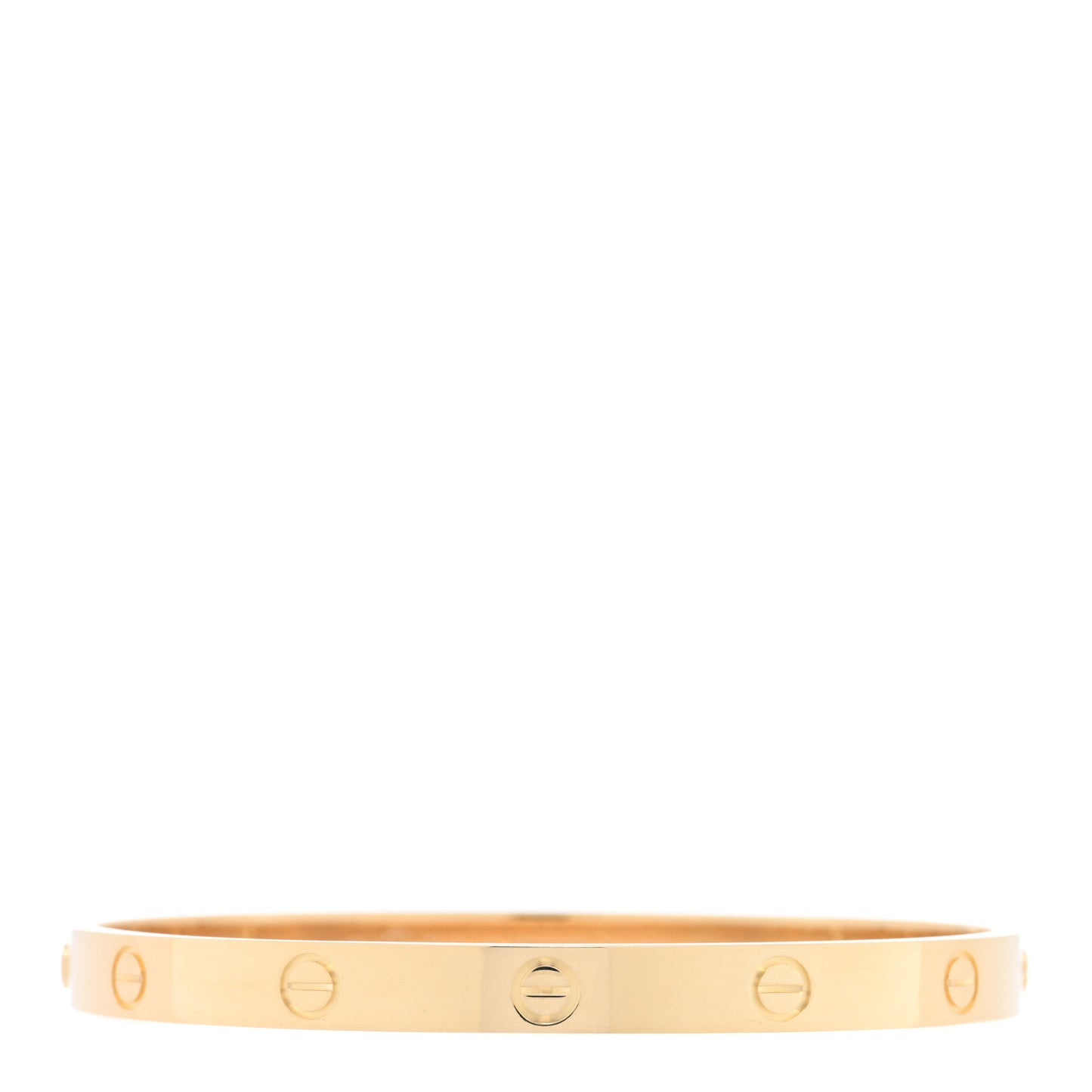 18K Yellow Gold LOVE Bracelet 19