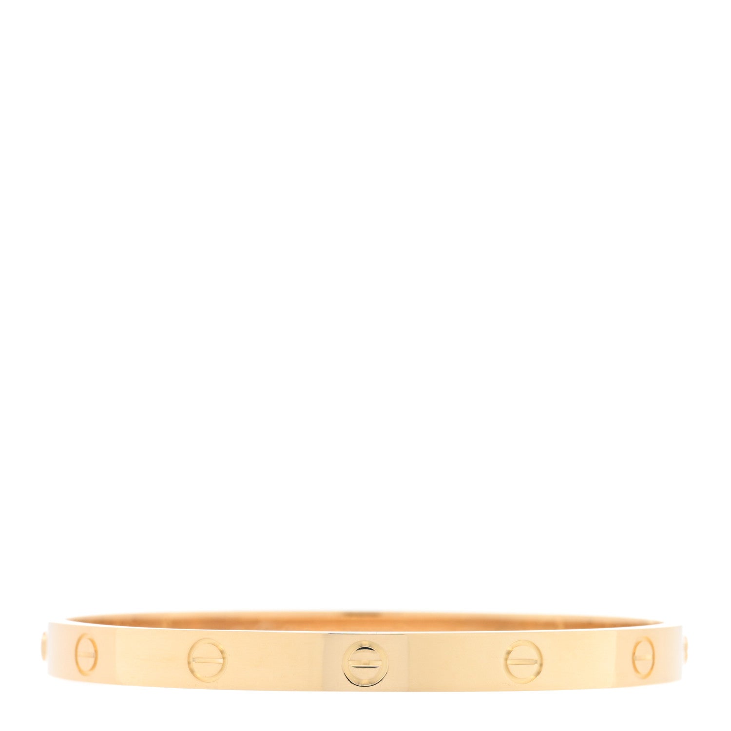 Cartier 18K Yellow Gold LOVE Bracelet 19 1 of 8