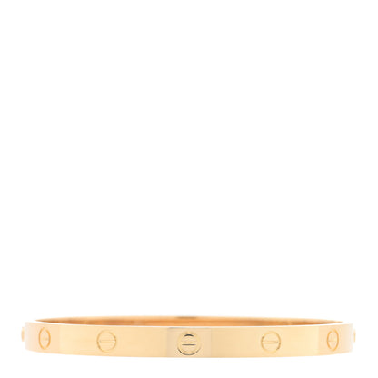 Cartier 18K Yellow Gold LOVE Bracelet 19 1 of 8
