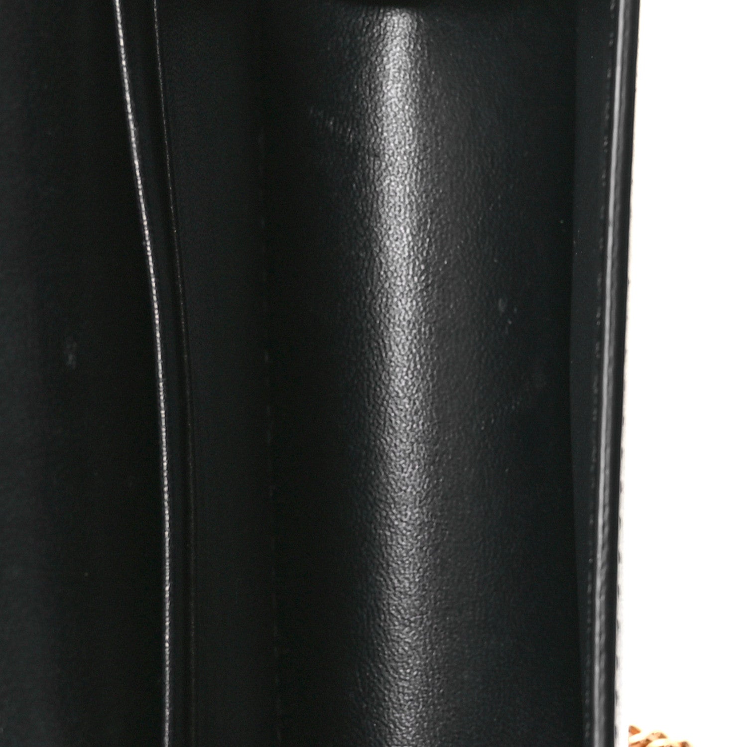 Versace Vitello Mini Virtus Chain Clutch Black 5 of 9