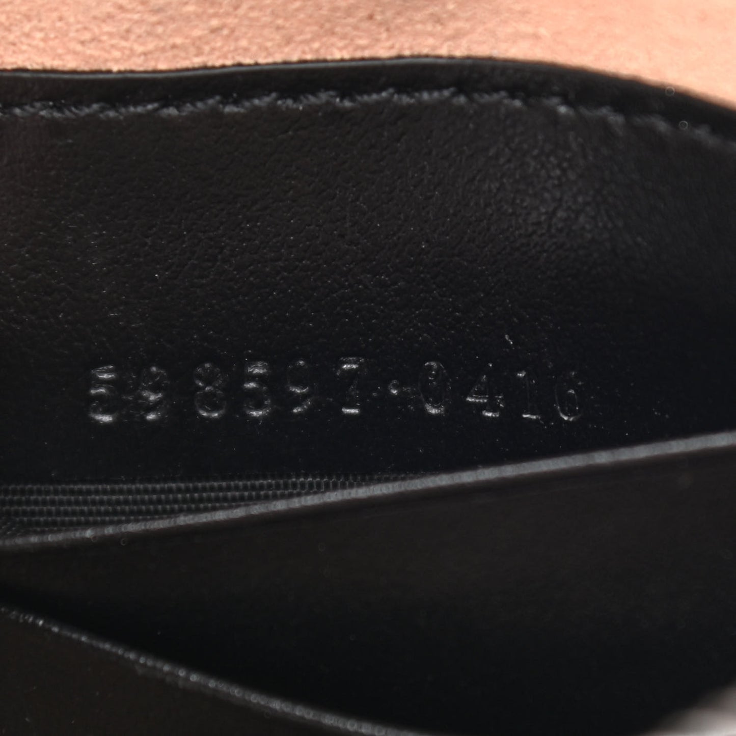 Calfskin Matelasse Mini GG Marmont Crossbody Bag Black