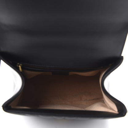 Gucci Calfskin Bamboo Trapuntata Queen Margaret Backpack Black 4 of 8