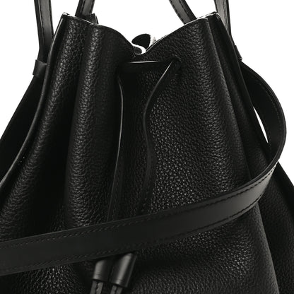 Loewe Calfskin Medium Balloon Bucket Bag Black 7 of 9