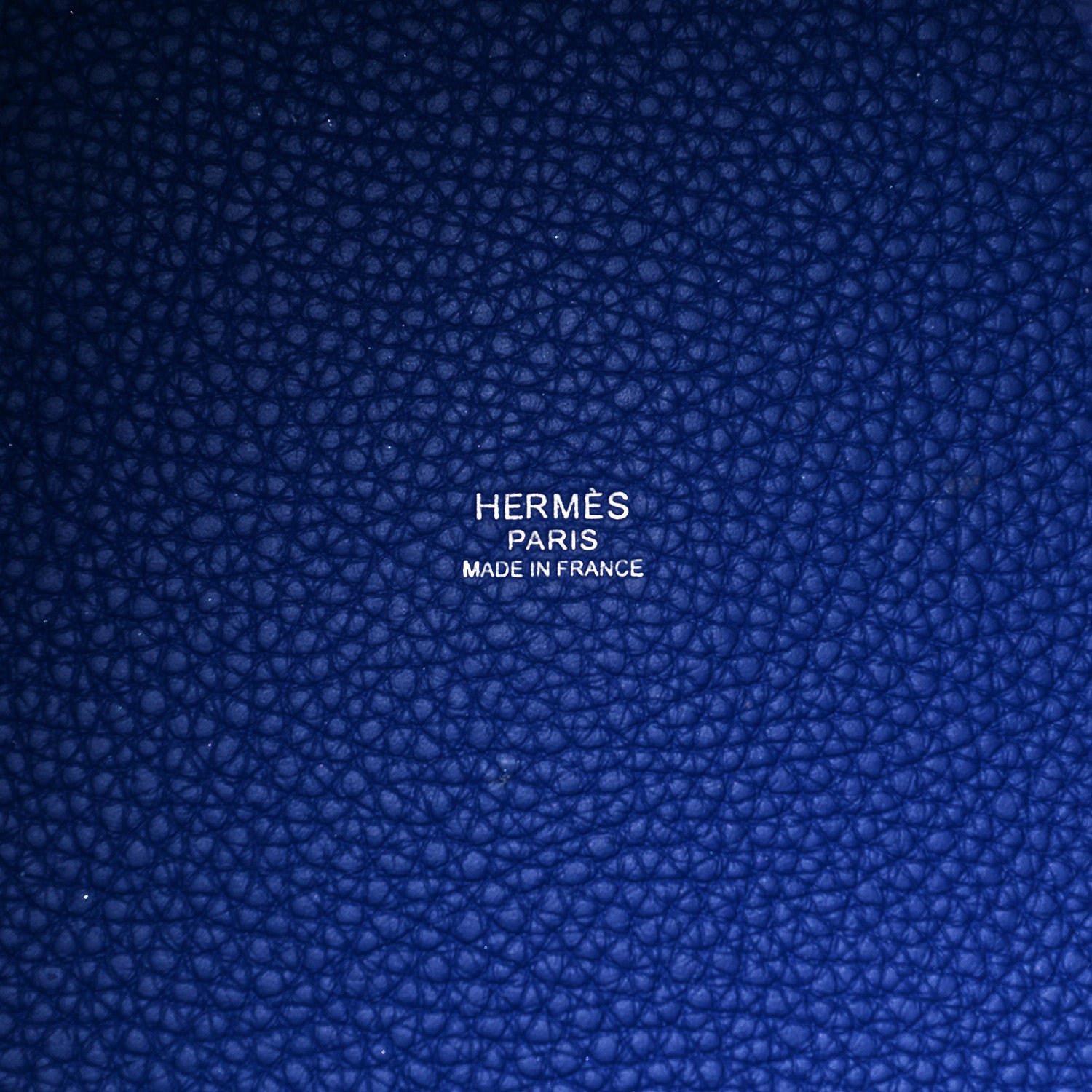 Hermes Taurillon Clemence Picotin Lock 26 GM Bleu Electrique 6 of 9