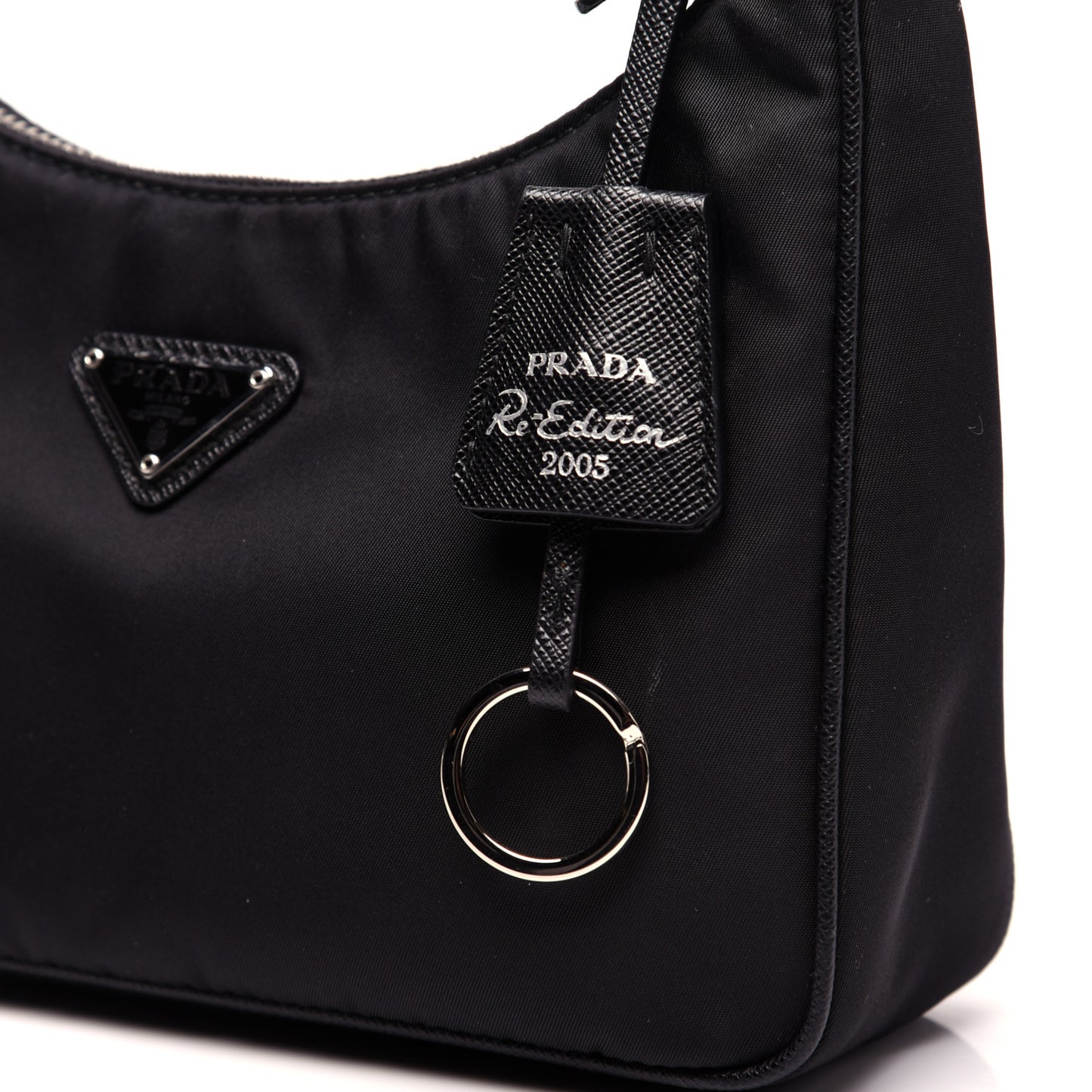 Tessuto Nylon Mini Re-Edition 2000 Bag Black