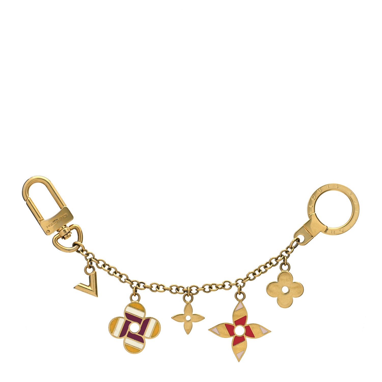 Louis Vuitton Pop Flower Key Chain Bag Charm 1 of 3