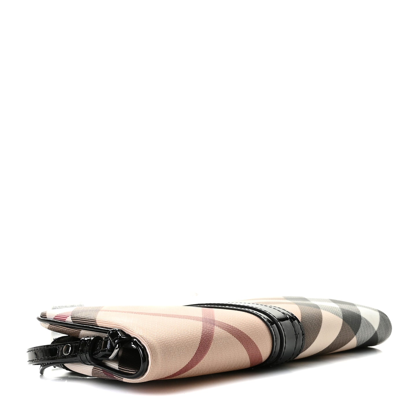 Nova Check Westmark Foldover Clutch Black