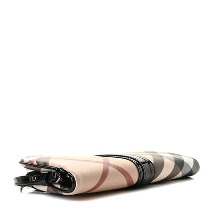 Burberry Nova Check Westmark Foldover Clutch Black 4 of 10