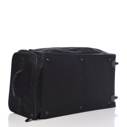 Prada Tessuto Nylon Saffiano Rolling Duffle Black 4 of 18