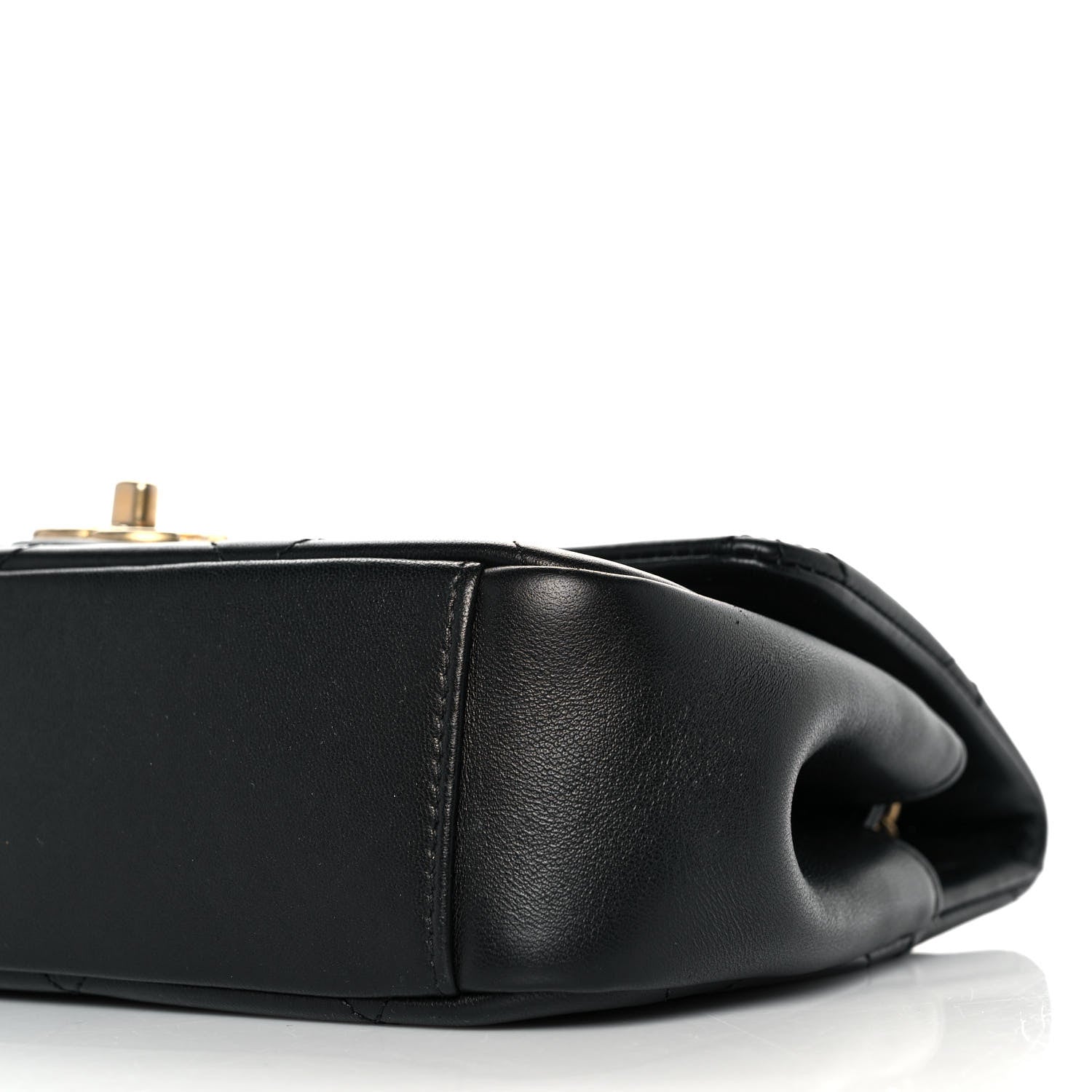 Chanel Lambskin Small A Real Catch Flap Bag Black 6 of 10