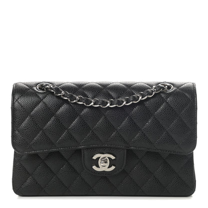 Chanel Caviar Quilted Small Double Flap Black 1 of 12