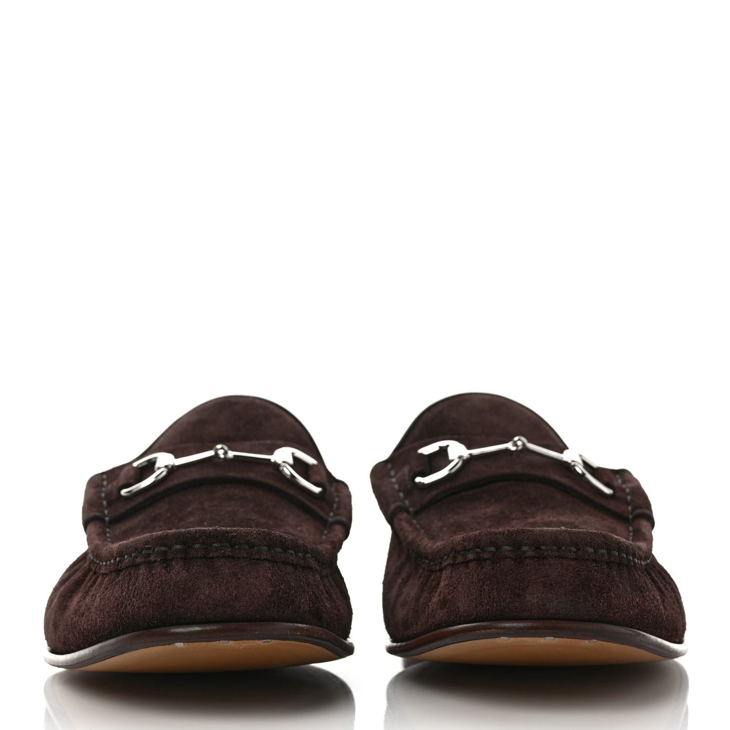 Suede Mens Horsebit Loafers 12.5 Testa di Moro