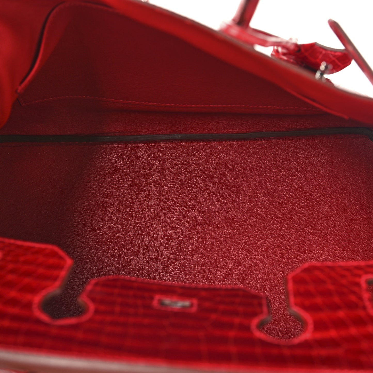 Shiny Porosus Crocodile Birkin 35 Braise