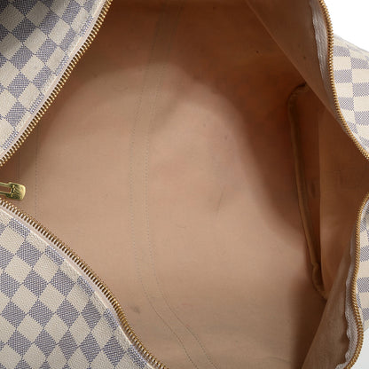 Louis Vuitton Damier Azur Keepall Bandouliere 55 5 of 7