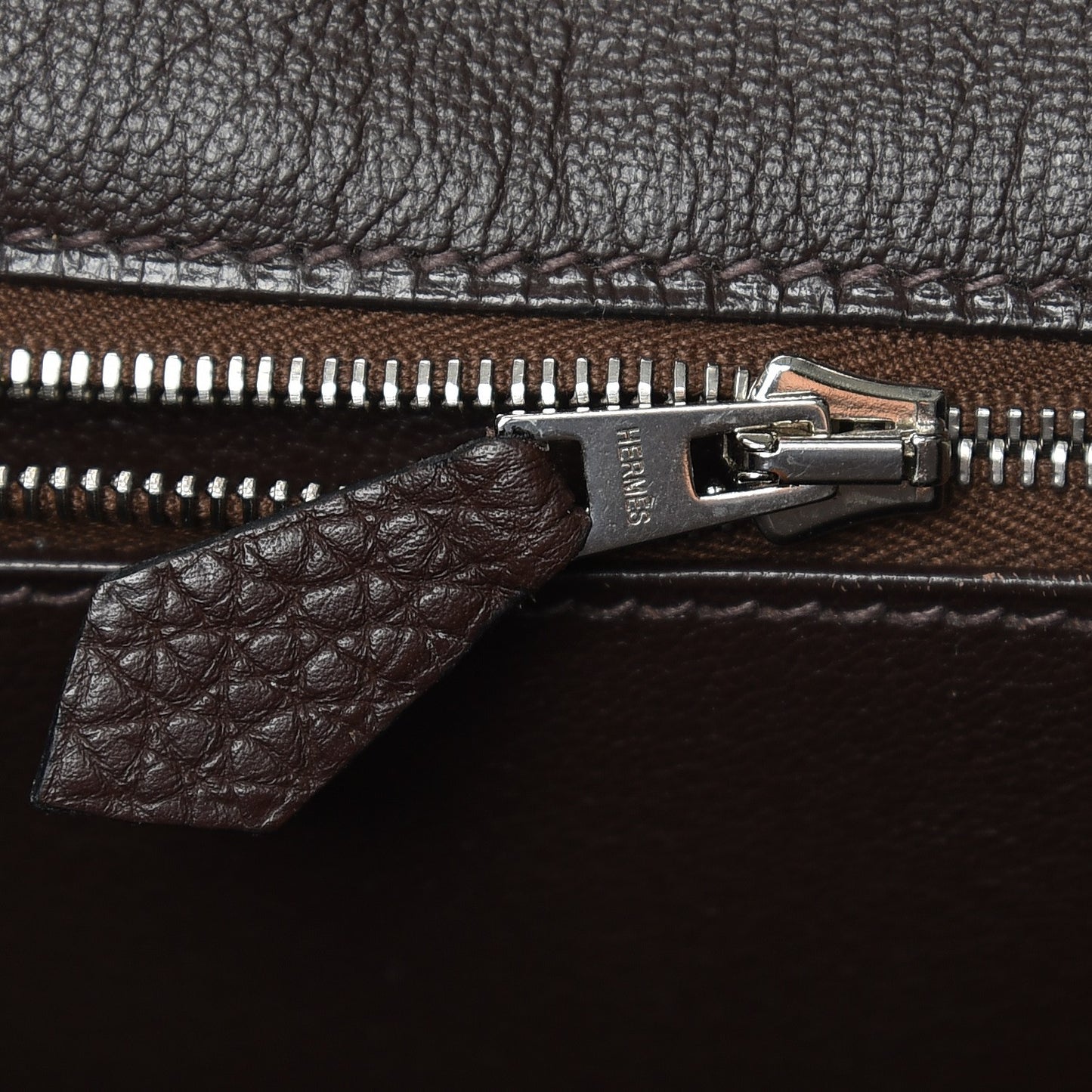 Togo Birkin 35 Chocolate