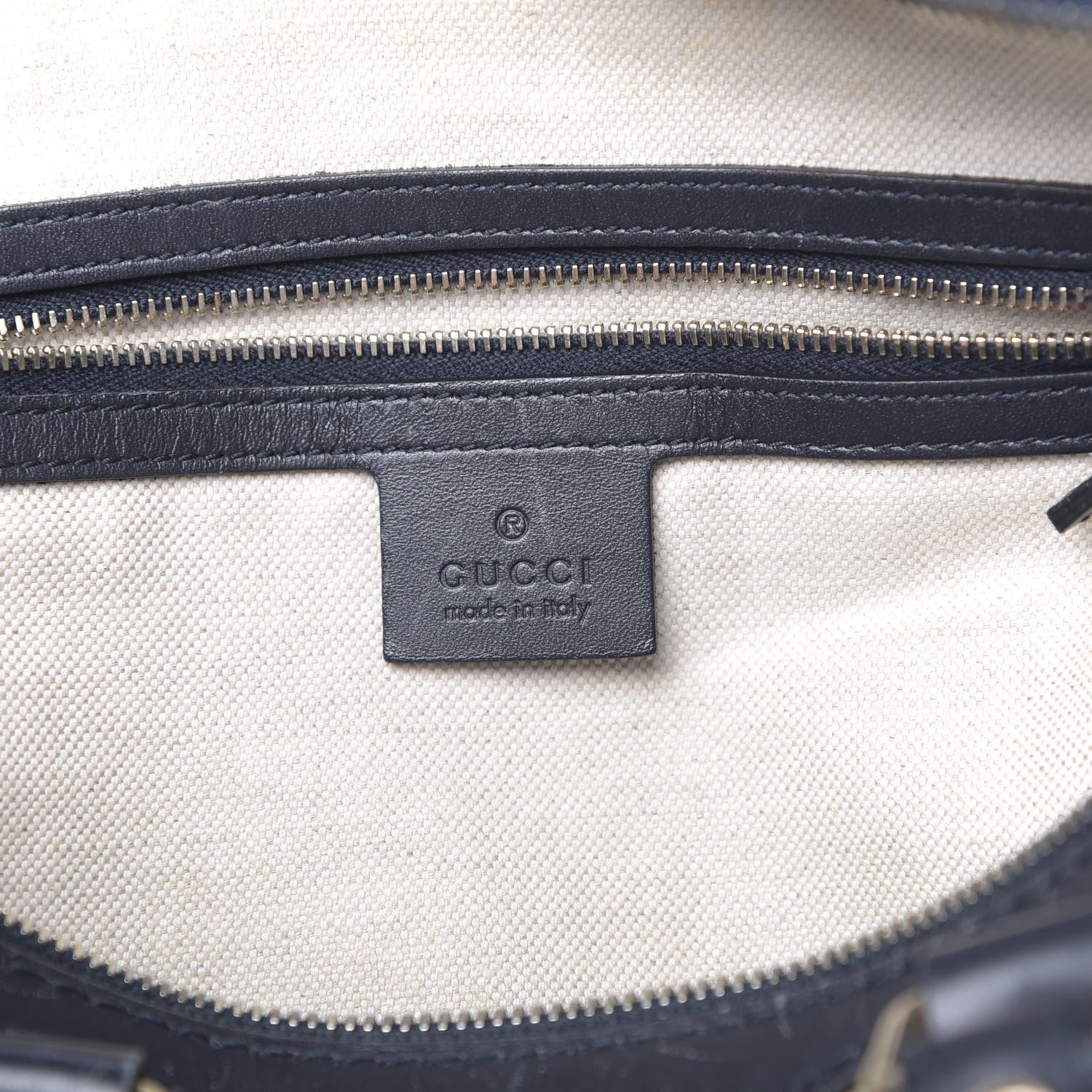 Gucci Monogram Medium Boston Navy 6 of 15