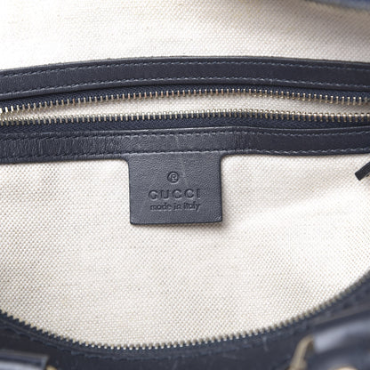 Gucci Monogram Medium Boston Navy 6 of 15