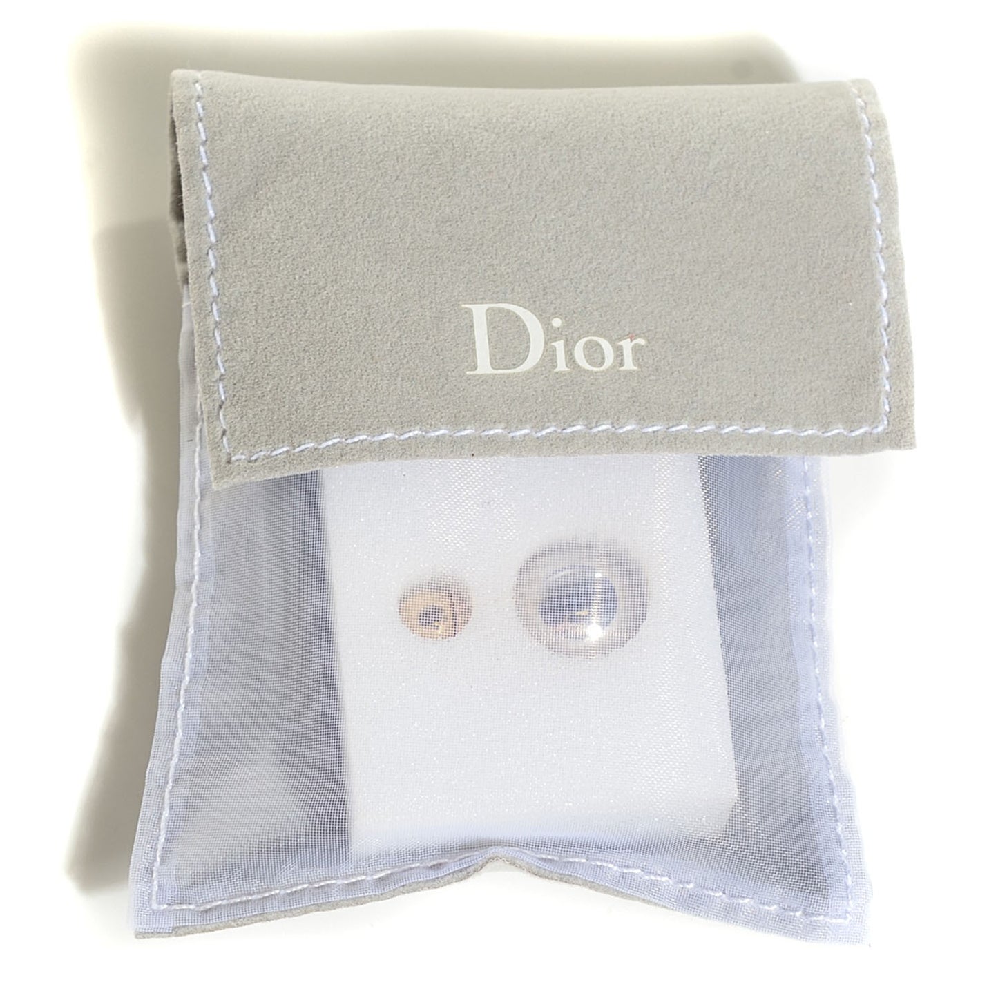 Mise En Dior Tribal Earrings Silver Gold