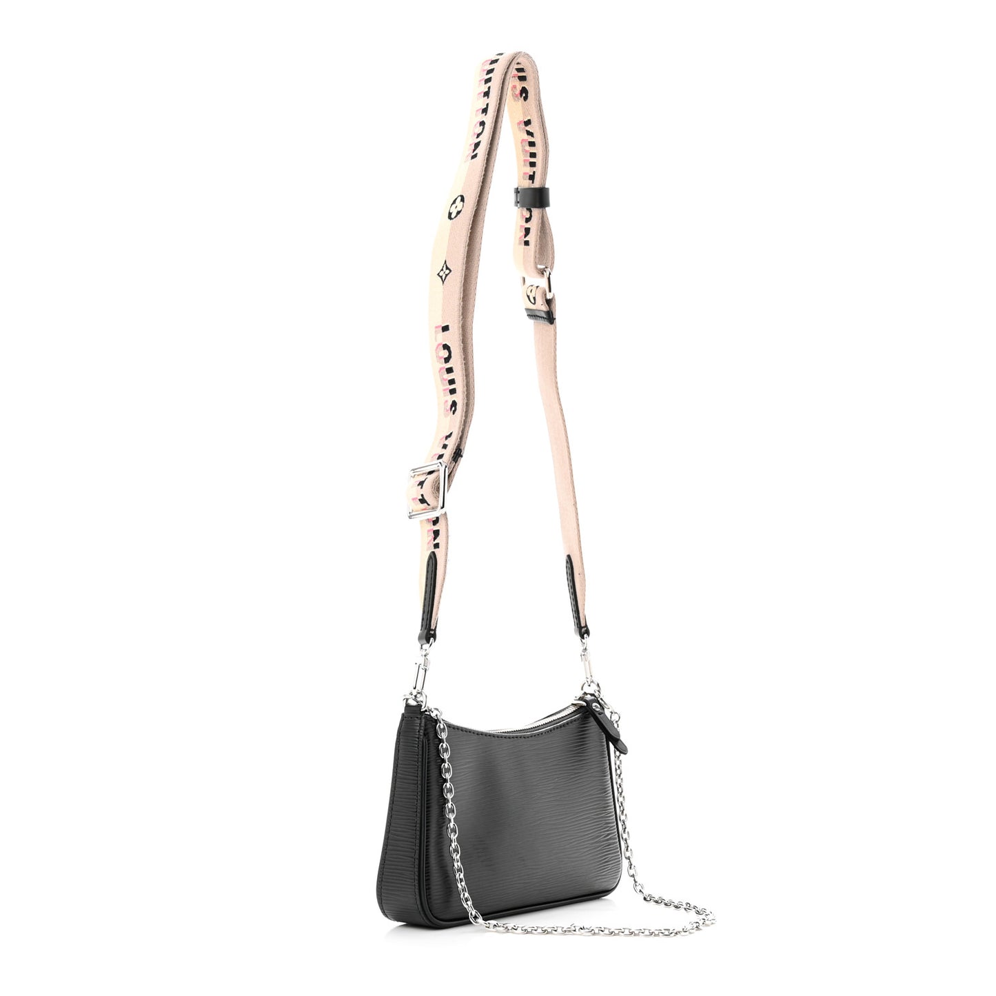 Epi Logo Easy Pouch On Strap Black