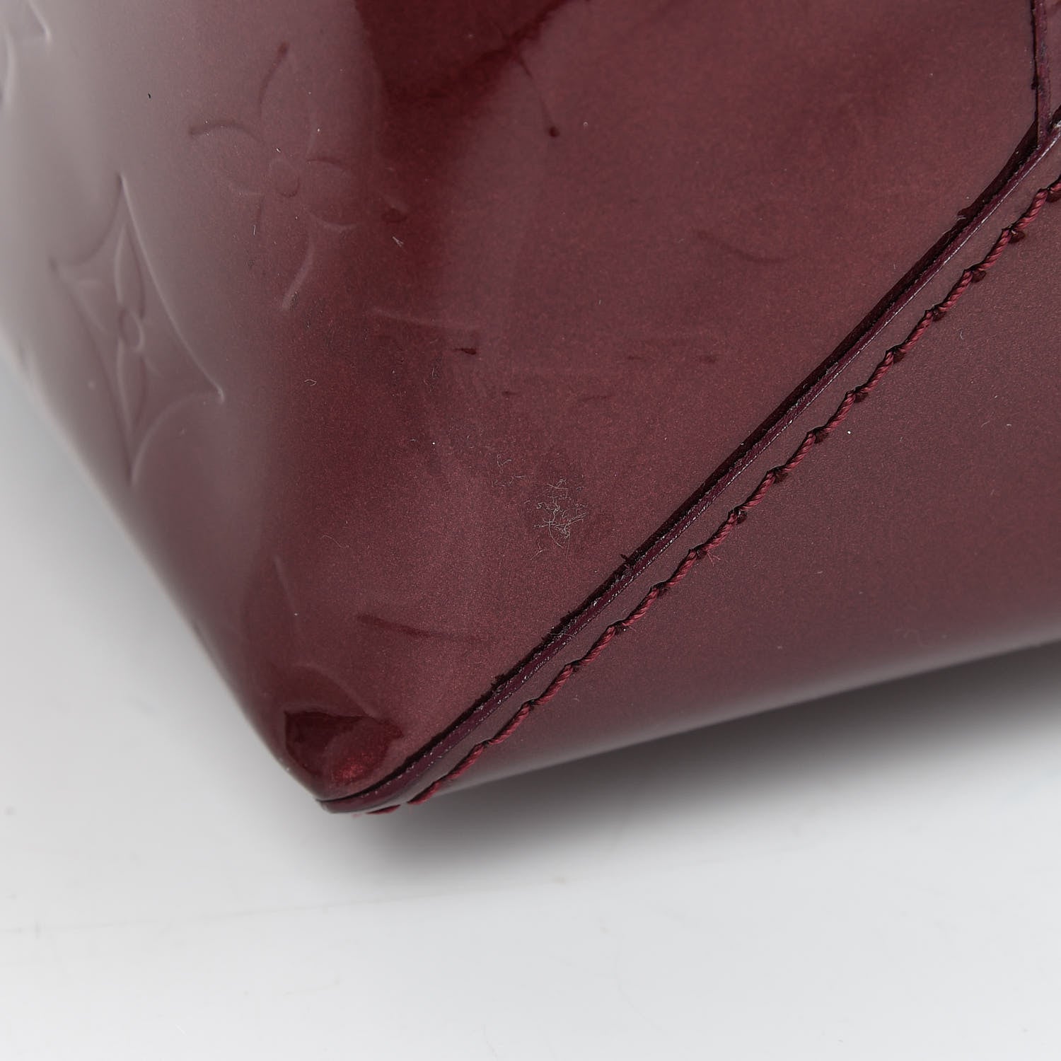 Louis Vuitton Vernis Wilshire PM Rouge Fauviste 11 of 11