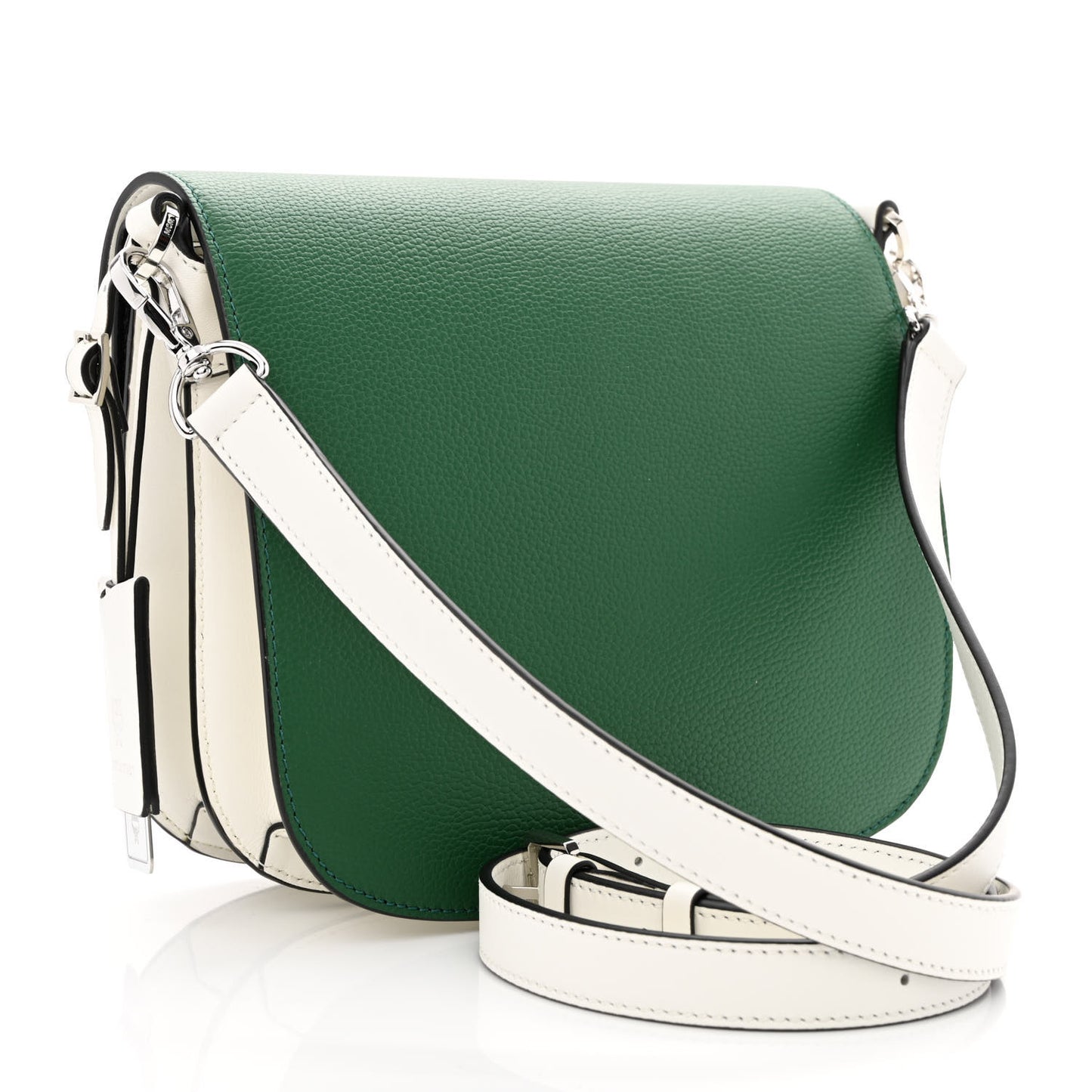 Visetos Calfskin Small Patricia Crossbody Bag Eden Black