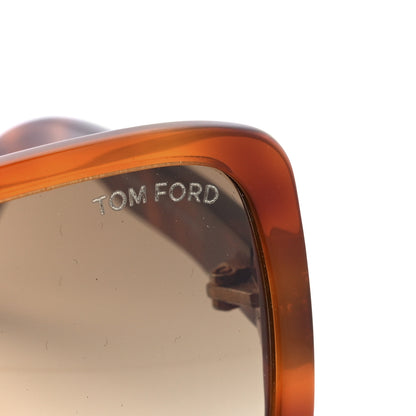 Tom Ford Acetate Emmanuella Sunglasses TF618 Tortoise 8 of 9
