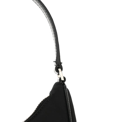 Prada Tessuto Nylon Saffiano Mini Re-Edition 2005 Bag Black 11 of 13