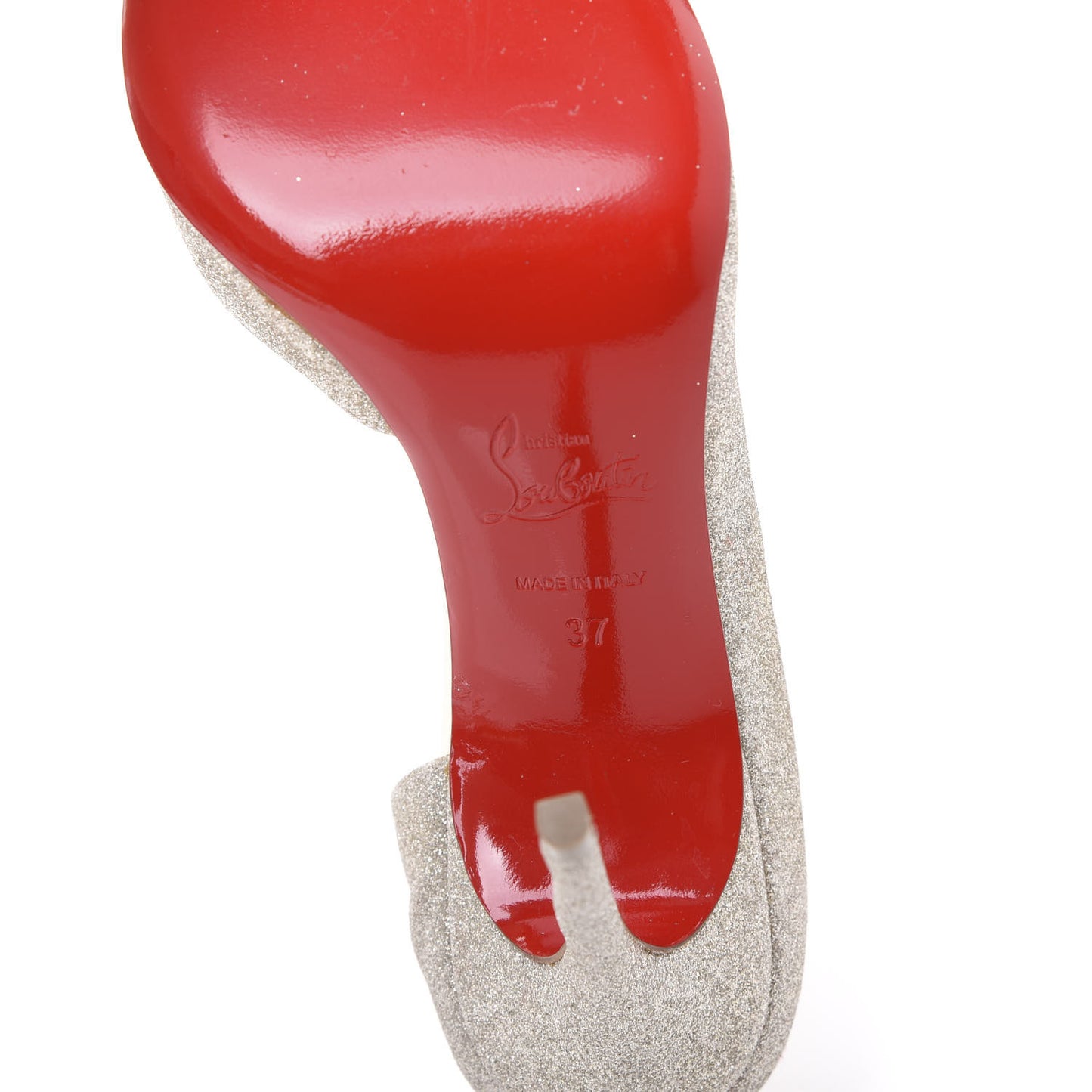 Glitter Mini Specchio Iriza 100 Pumps 37 Silver
