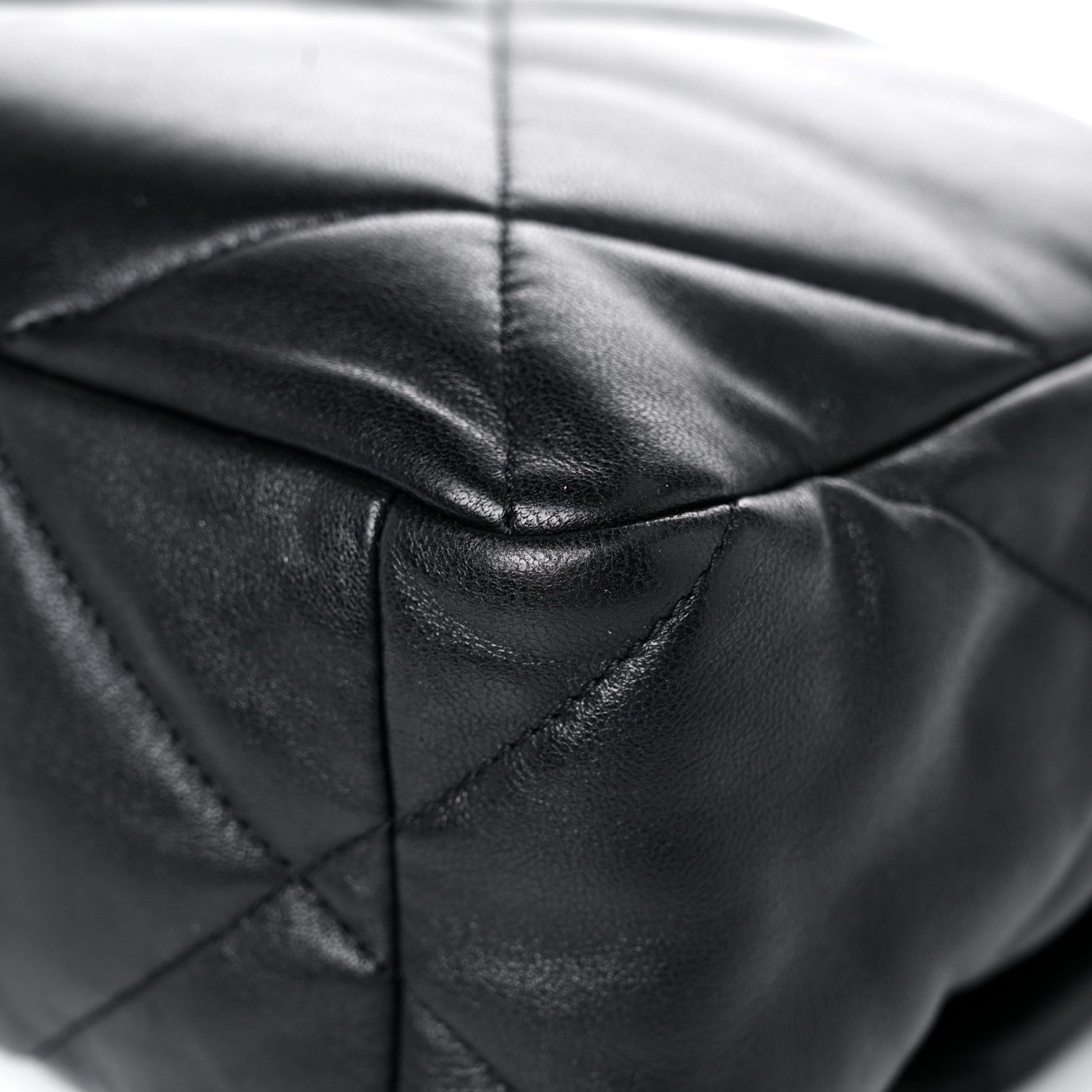Chanel Lambskin Quilted Large Chanel 19 Flap Black 11 of 14