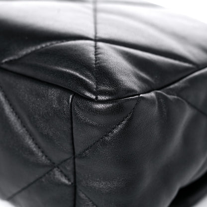 Chanel Lambskin Quilted Large Chanel 19 Flap Black 11 of 14
