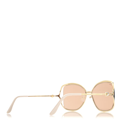 Cartier Metal Trinity Sunglasses CT0225SA 002 Gold Silver 4 of 8