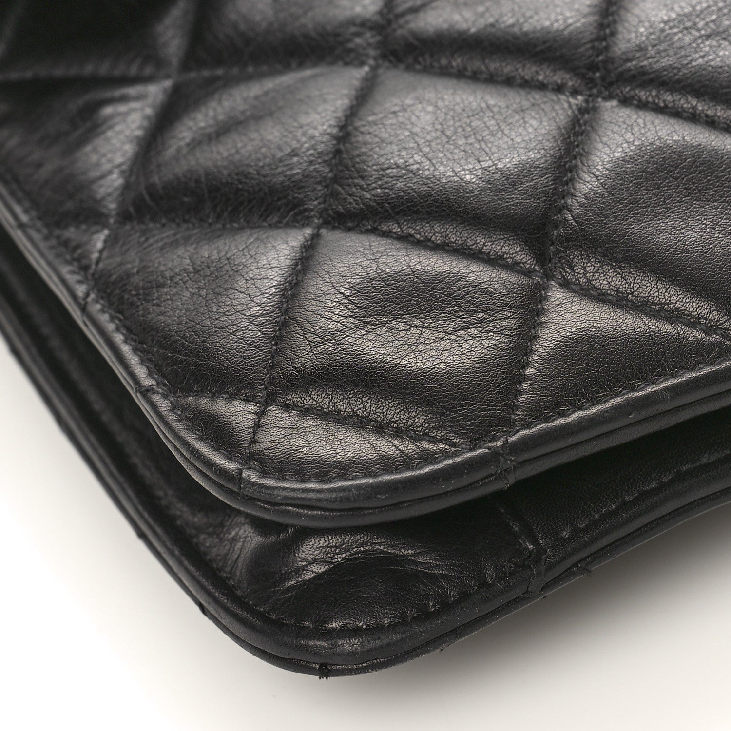 Chanel Lambskin Quilted Jumbo XL Maxi Single Flap Black 7 of 10