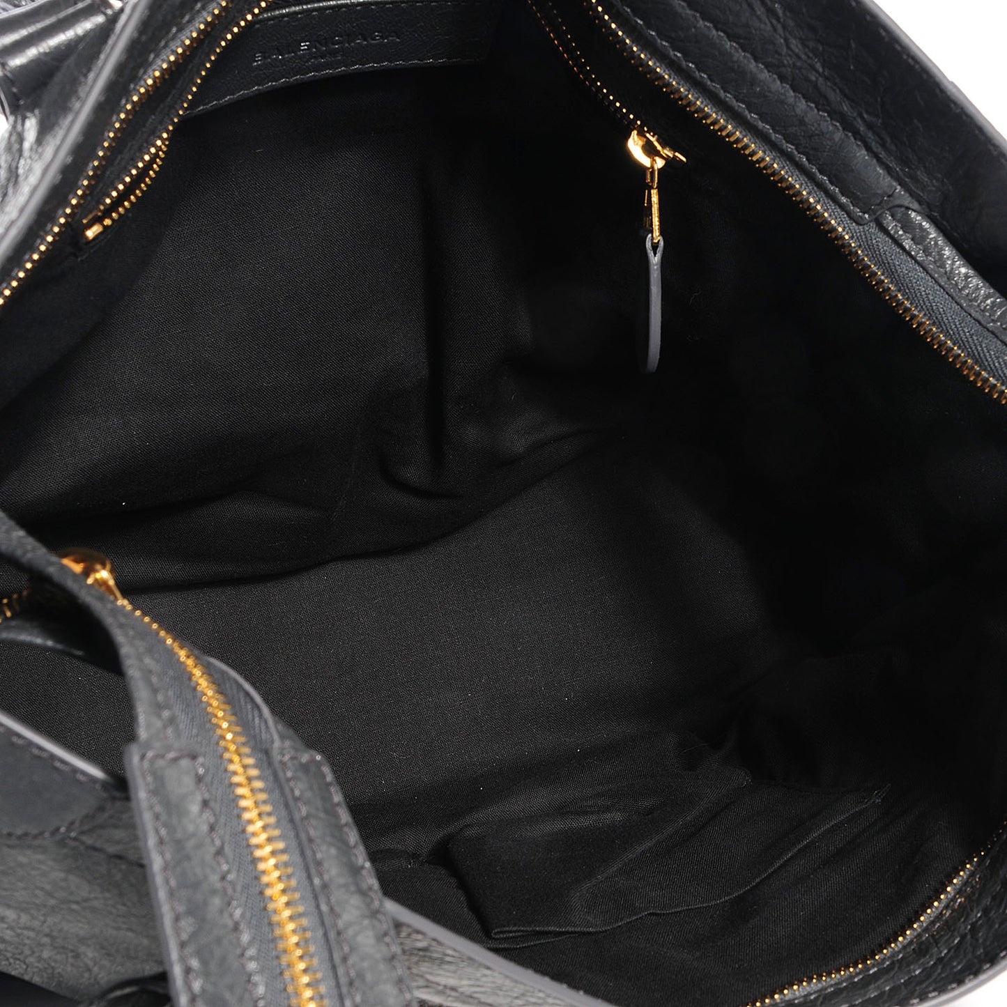 Agneau Giant 12 Gold Hardware City Gris Fossile