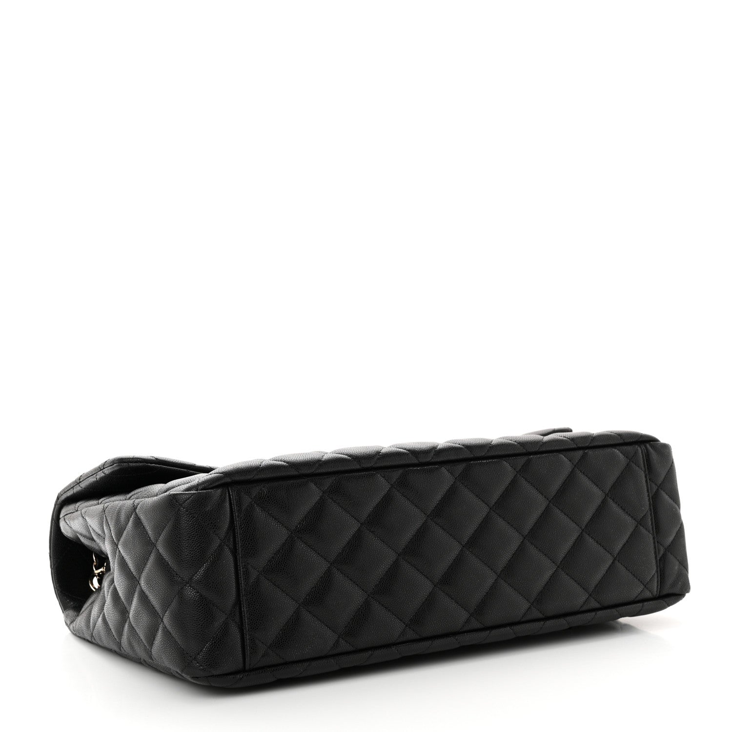 Chanel Caviar Quilted Small XXL Travel Flap Bag Black 4 of 10