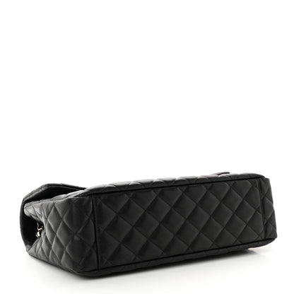 Chanel Caviar Quilted Small XXL Travel Flap Bag Black 4 of 10