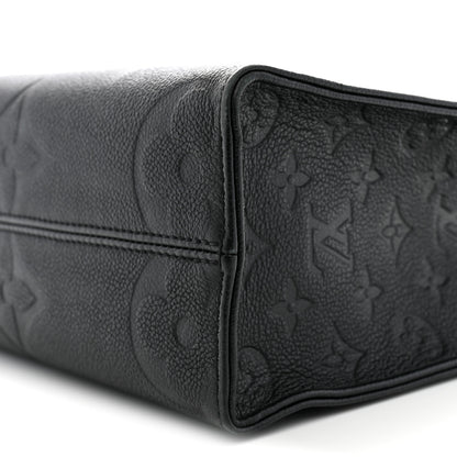 Louis Vuitton Empreinte Monogram Giant Onthego PM Black 9 of 10