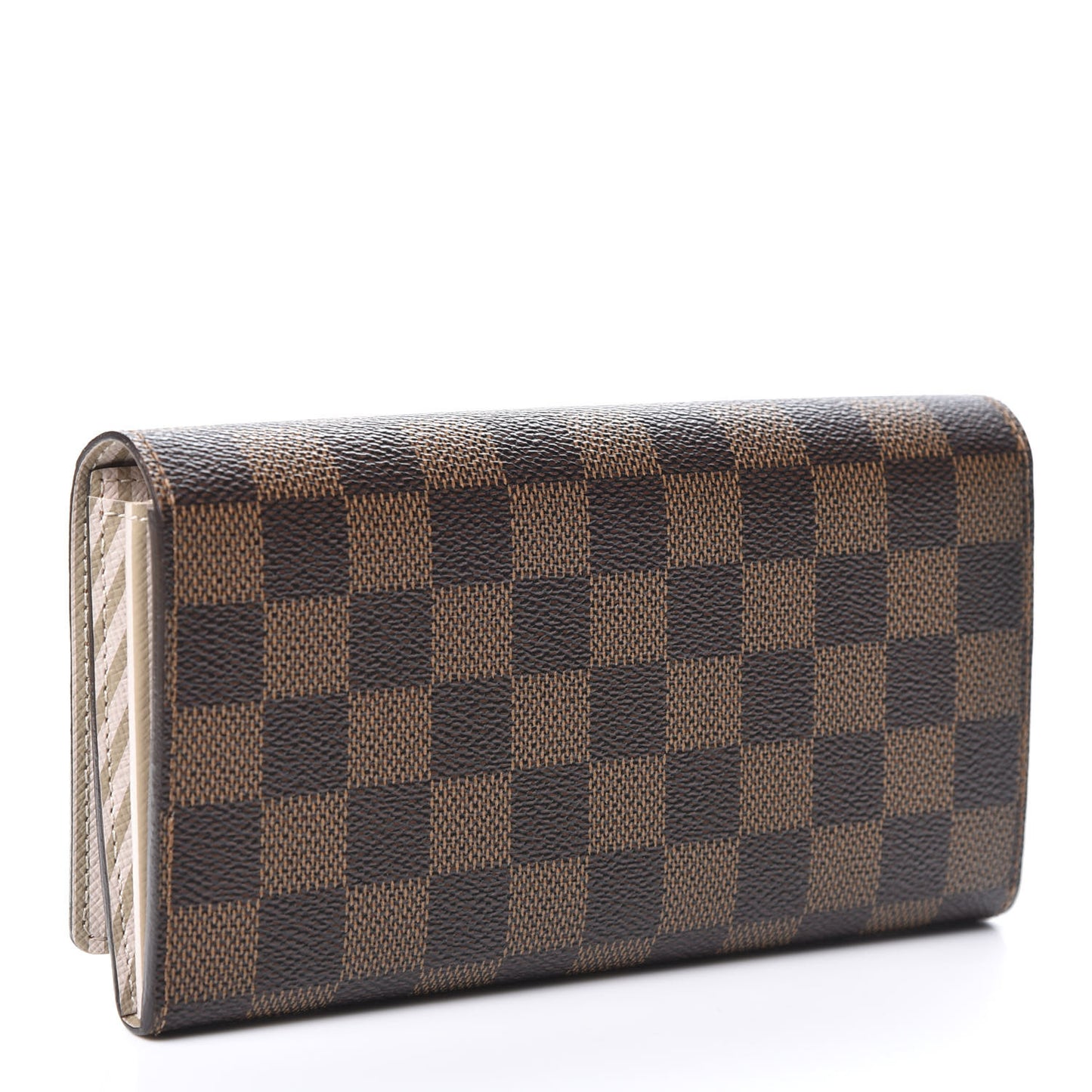 Damier Ebene Trunks and Locks Sarah Wallet
