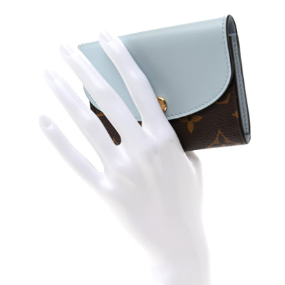 Louis Vuitton Monogram Rosalie Coin Purse Blue 2 of 6
