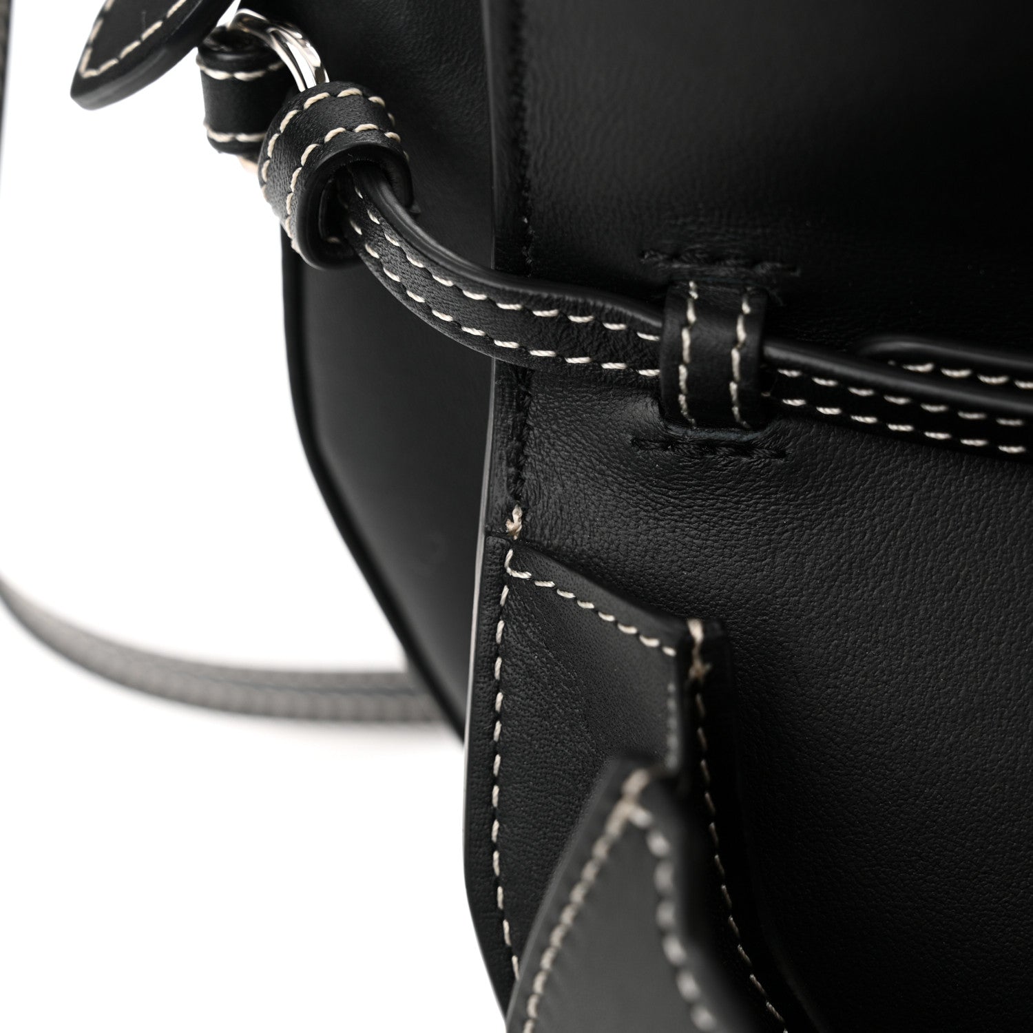 Burberry Canvas Horseferry Print Double Olympia Shoulder Bag Black 12 of 12