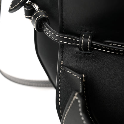 Burberry Canvas Horseferry Print Double Olympia Shoulder Bag Black 12 of 12