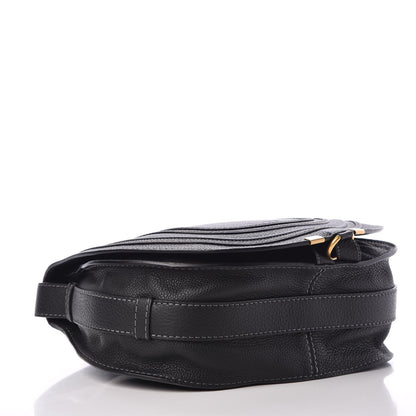 Chloe Calfskin Medium Marcie Round Crossbody Bag Black 4 of 8
