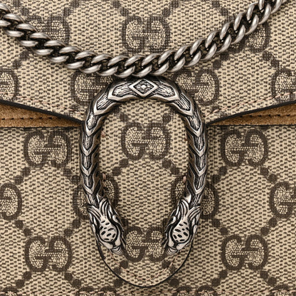 Gucci GG Supreme Monogram Super Mini Dionysus Shoulder Bag Taupe 7 of 9