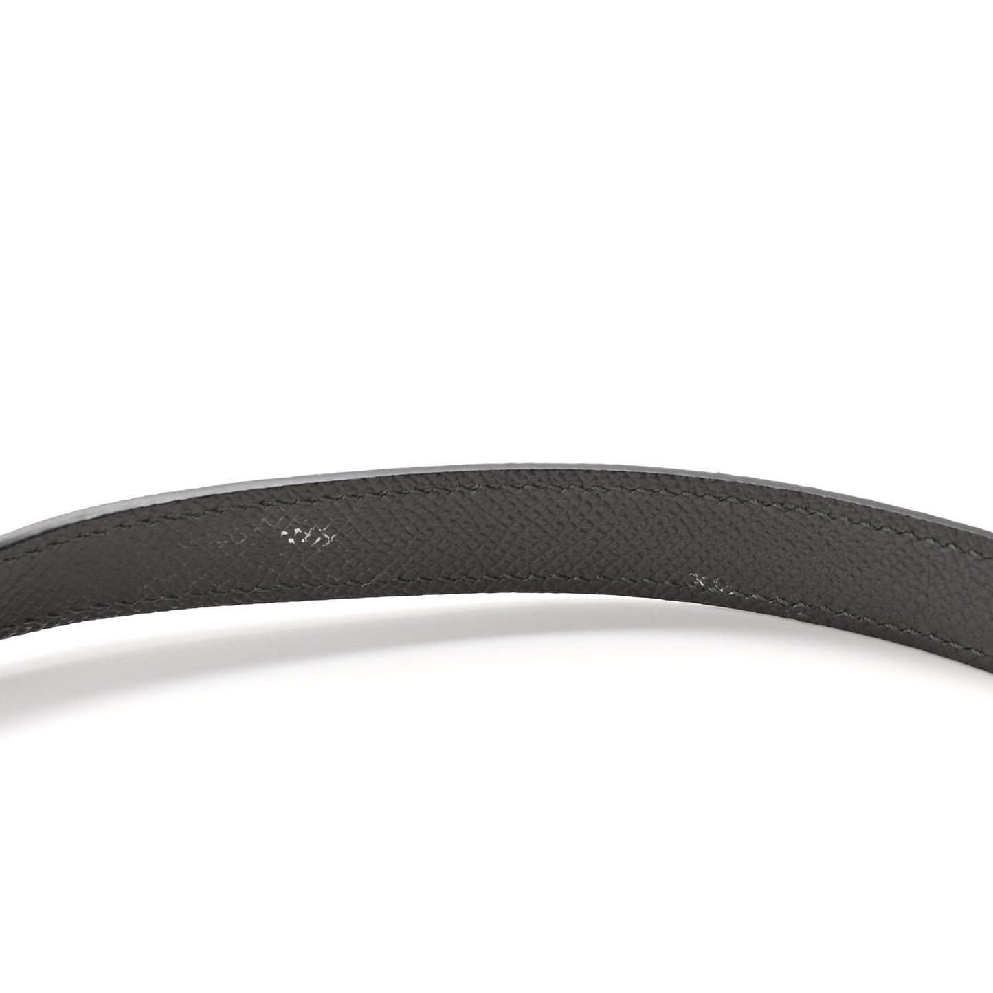 Grained Calfskin Micro Belt Bag Grey