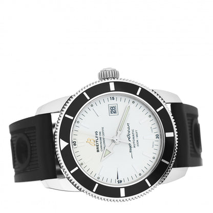 Breitling Stainless Steel Rubber 42mm Superocean Heritage II B20 Automatic Watch A17321 2 of 5