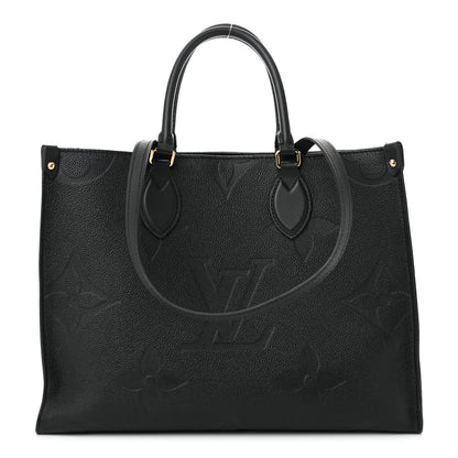 Louis Vuitton Empreinte Monogram Giant OnTheGo MM Black 1 of 10