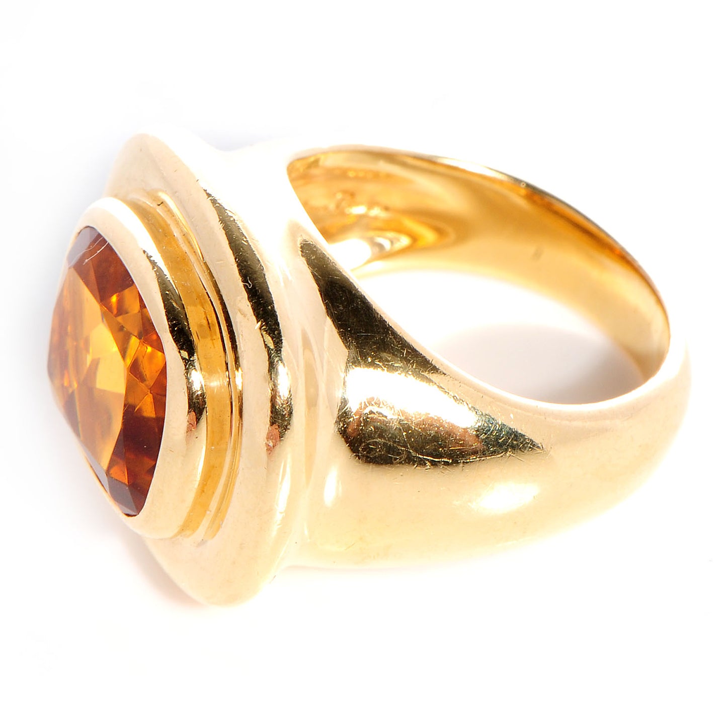 Paloma Picasso 18k Yellow Gold Dome Ring size 5