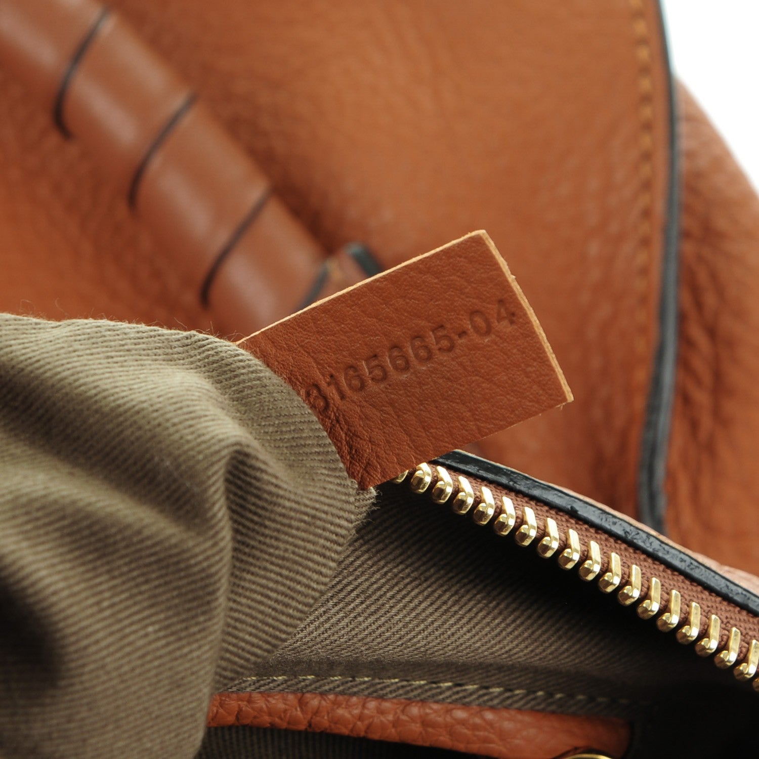 Chloe Calfskin Medium Marcie Satchel Tan 7 of 8