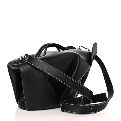 Loewe Calfskin Large Elephant Crossbody Bag Black 3 of 9