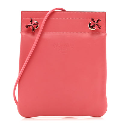 Hermes Milo Lambskin Swift Mini Aline Rose Azalee 1 of 8